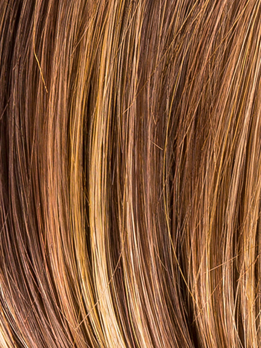 HAZELNUT MIX 33.27.6 | Medium Brown Base with  Medium Reddish Brown and Copper Red Highlights