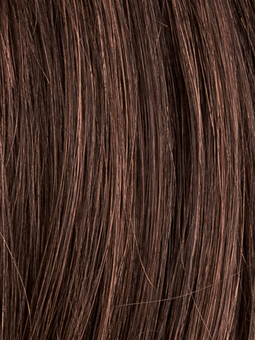 DARK CHOCOLATE ROOTED 6.30.4 | Dark Brown base with Light Reddish Brown highlights with Dark Roots