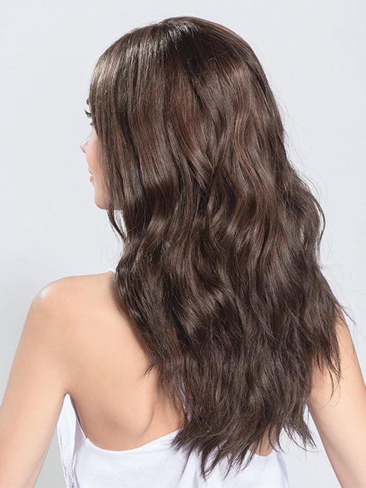XENITA HI by ELLEN WILLE in DARK CHOCOLATE MIX 4.33 | Dark Brown base with Light Reddish Brown highlights